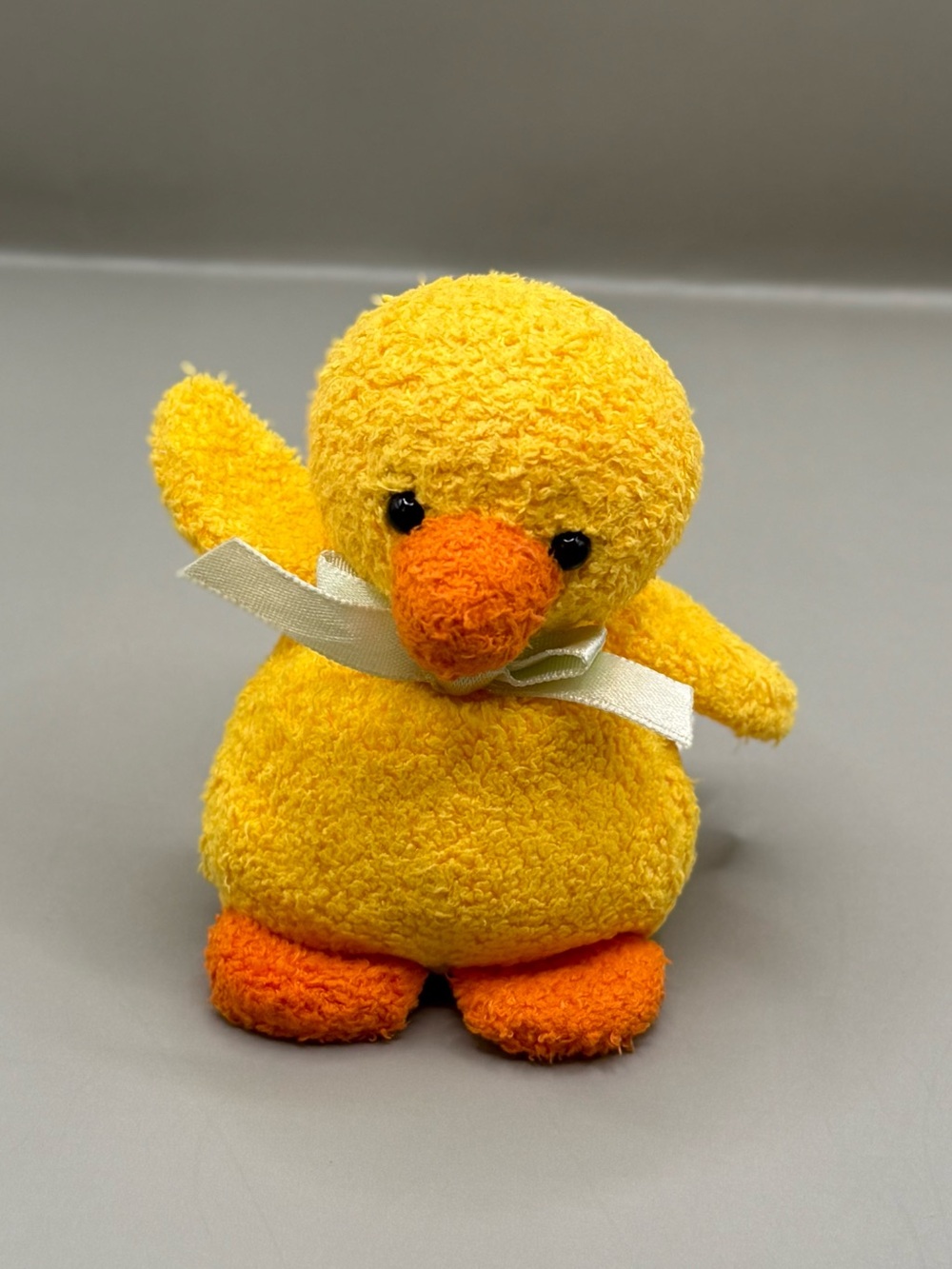 Vintage Russ Luv Pets Duck Plush Stuffed Animal Bean Bag Plush Rare